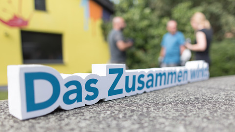 Slogan des CJD: Das Zusammen wirkt