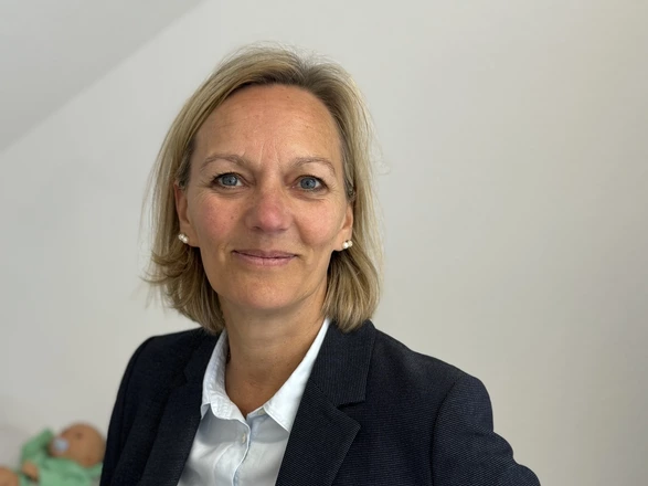 Ein Bild der Schulleitung Sandra Albrecht